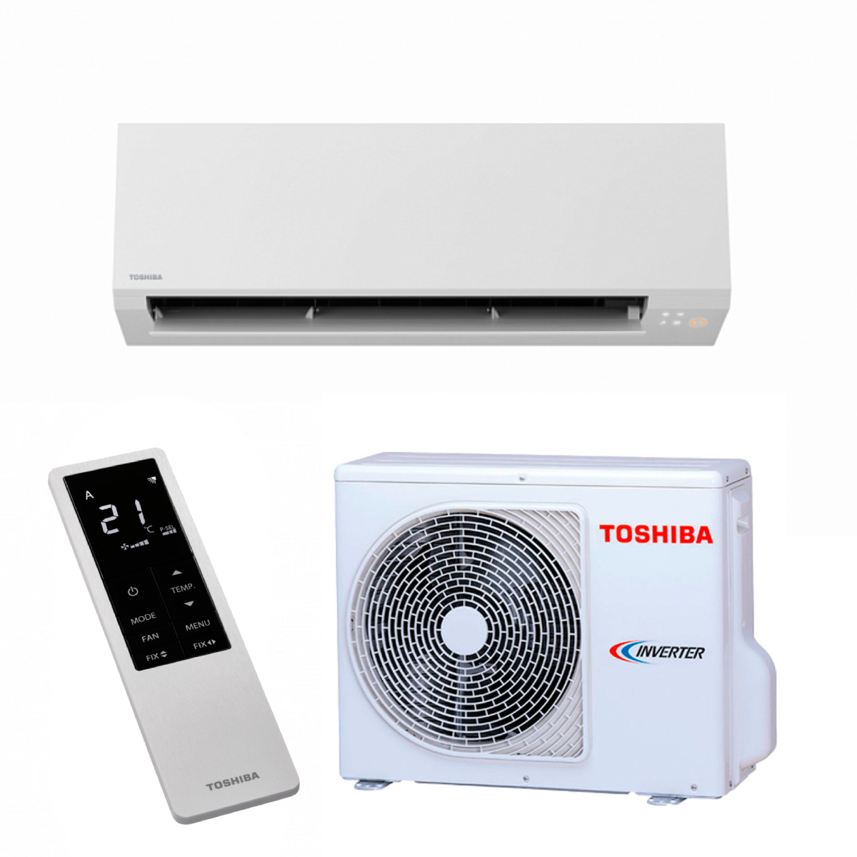 Toshiba Shorai Edge White RAS-B07G3KVSG-EE/RAS-07J2AVSG-E1